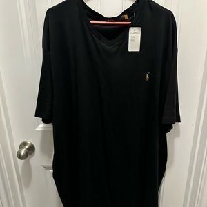 NWT Men’s V-neck polo shirt 4XB